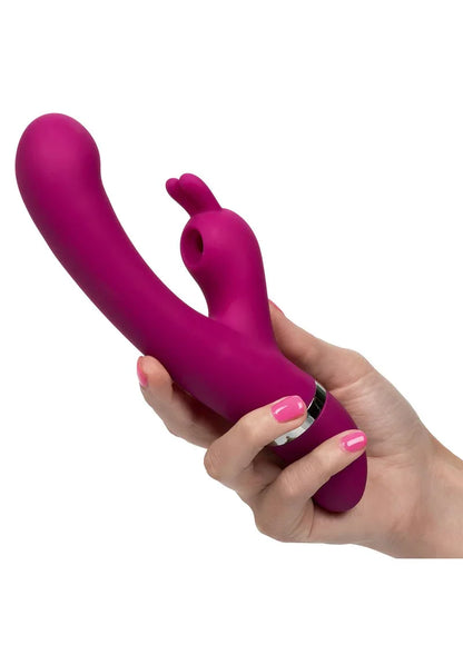 ♀ CalExotics Foreplay Frenzy Bunny Kisser double action suction - Happytoys Sexshop: Toys for Feeling Happy & Easy 😊 - Discreet geleverd