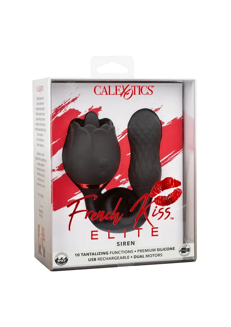 ♀ CalExotics French Kiss Elite Siren teaser vibrator - Happytoys Sexshop: Toys for Feeling Happy & Easy 😊 - Discreet geleverd