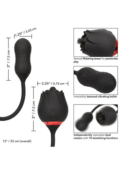 ♀ CalExotics French Kiss Elite Siren teaser vibrator - Happytoys Sexshop: Toys for Feeling Happy & Easy 😊 - Discreet geleverd