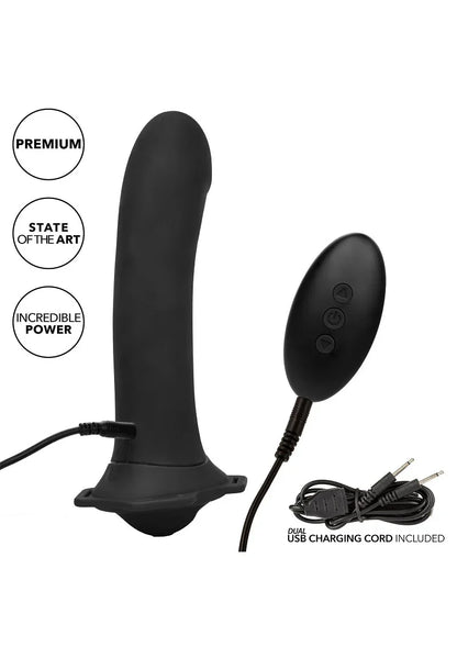 Her Royal Harness Me2 Remote Rumbler Pegging Strap-On CalExotics - Happytoys Sexshop: Toys for Feeling Happy & Easy 😊 - Discreet geleverd