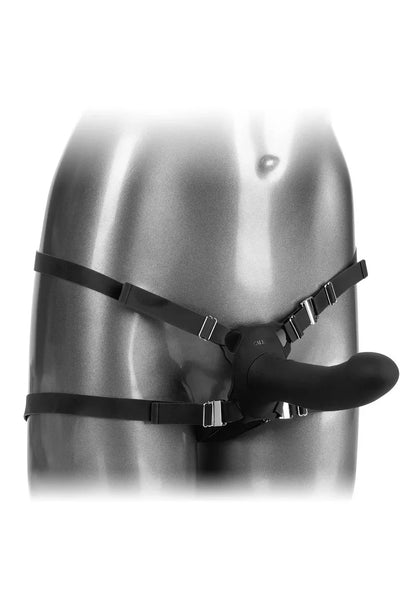 Her Royal Harness Me2 Remote Rumbler Pegging Strap-On CalExotics - Happytoys Sexshop: Toys for Feeling Happy & Easy 😊 - Discreet geleverd