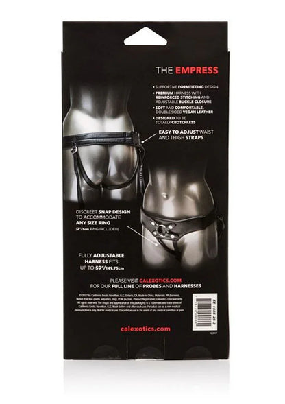 Her Royal Harness The Empress Strap-On Pegging set by CalExotics - Happytoys Sexshop: Toys for Feeling Happy & Easy 😊 - Discreet geleverd