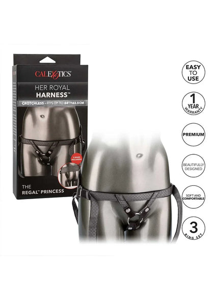 Her Royal Harness The Regal Princess BDSM by CalExotics - Happytoys Sexshop: Toys for Feeling Happy & Easy 😊 - Discreet geleverd