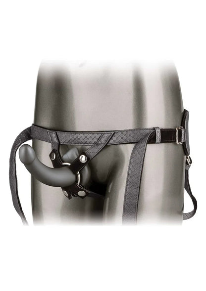 ♂ ♀ CalExotics Her Royal Harness The Royal Ultra-Soft Pegging strap on Set - Happytoys Sexshop: Toys for Feeling Happy & Easy 😊 - Discreet geleverd