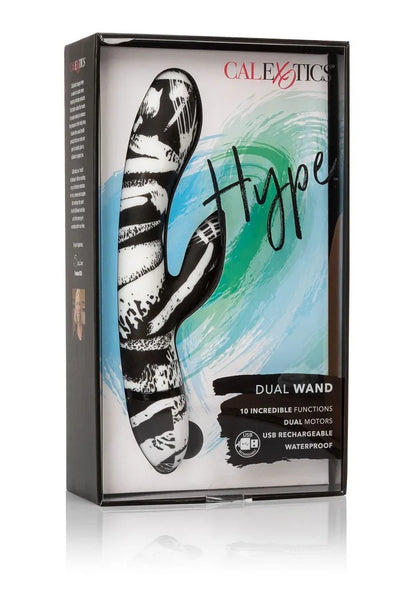 Hype Dual Wand by CalExotics - Happytoys Sexshop: Toys for Feeling Happy & Easy 😊 - Discreet geleverd