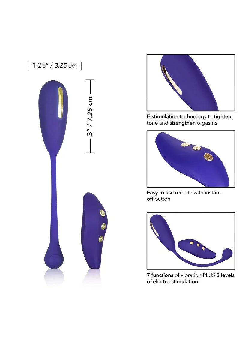 Impulse Intimate E-Stimulator Remote Kegel Exerciser by CalExotics - Happytoys Sexshop: Toys for Feeling Happy & Easy 😊 - Discreet geleverd