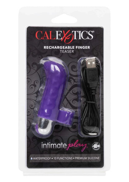 ♀ CalExotics Intimate Play Rechargeable Finger Teaser - Happytoys Sexshop: Toys for Feeling Happy & Easy 😊 - Discreet geleverd