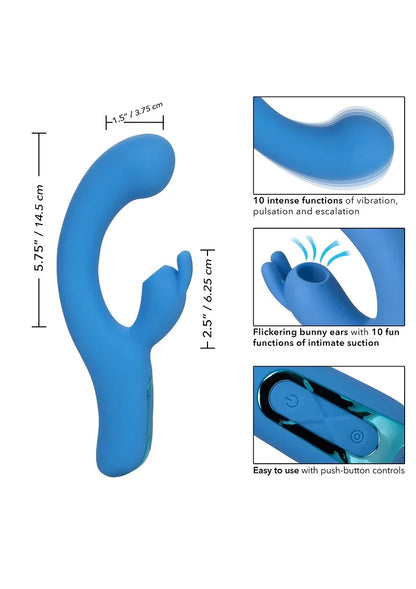 ♀ CalExotics Jack Rabbit Elite Suction Rabbit vibrator - Happytoys Sexshop: Toys for Feeling Happy & Easy 😊 - Discreet geleverd