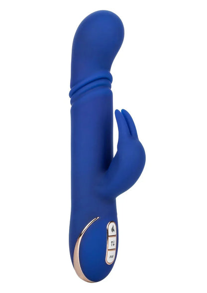 Jack Rabbit Signature Heated Silicone Thrusting 'G' Rabbit vibrator by CalExotics - Happytoys Sexshop: Toys for Feeling Happy & Easy 😊 - Discreet geleverd