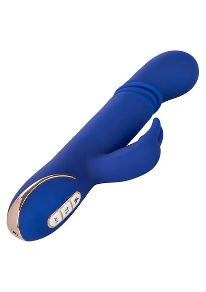 Jack Rabbit Signature Heated Silicone Thrusting 'G' Rabbit vibrator by CalExotics - Happytoys Sexshop: Toys for Feeling Happy & Easy 😊 - Discreet geleverd