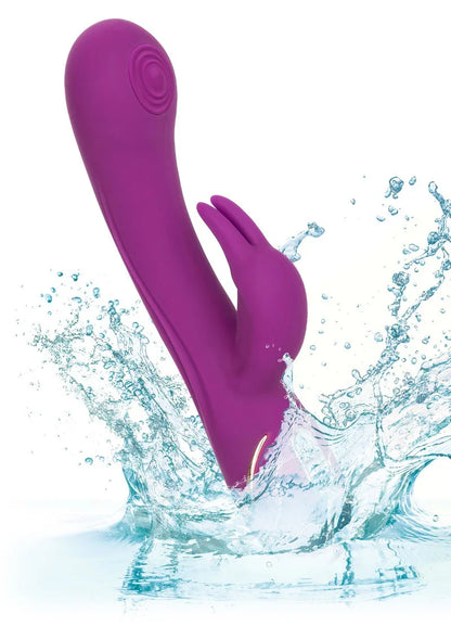 ♀ CalExotics Jack Rabbit Signature Silicone Thumping Rabbit - Happytoys Sexshop: Toys for Feeling Happy & Easy 😊 - Discreet geleverd