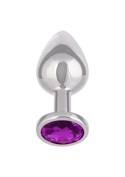 Jewel Large Amethyst Plug by CalExotics - Happytoys Sexshop: Toys for Feeling Happy & Easy 😊 - Discreet geleverd