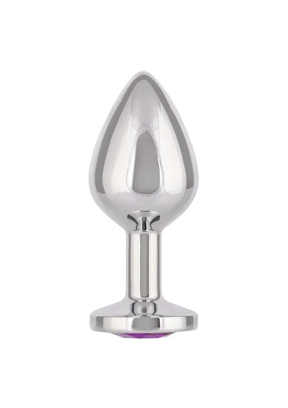 Jewel Large Amethyst Plug by CalExotics - Happytoys Sexshop: Toys for Feeling Happy & Easy 😊 - Discreet geleverd