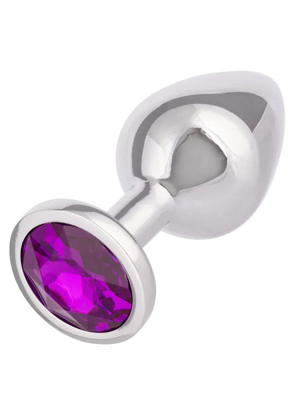 Jewel Large Amethyst Plug by CalExotics - Happytoys Sexshop: Toys for Feeling Happy & Easy 😊 - Discreet geleverd