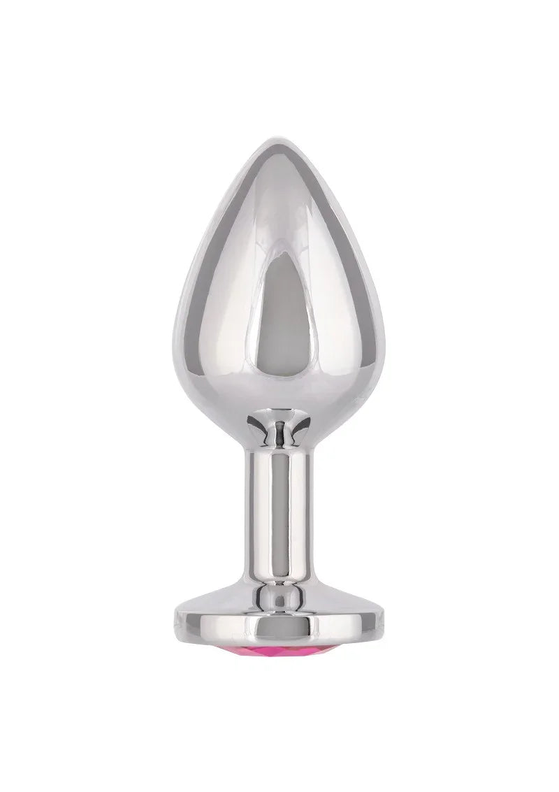 Jewel Large Rose Plug by CalExotics - Happytoys Sexshop: Toys for Feeling Happy & Easy 😊 - Discreet geleverd