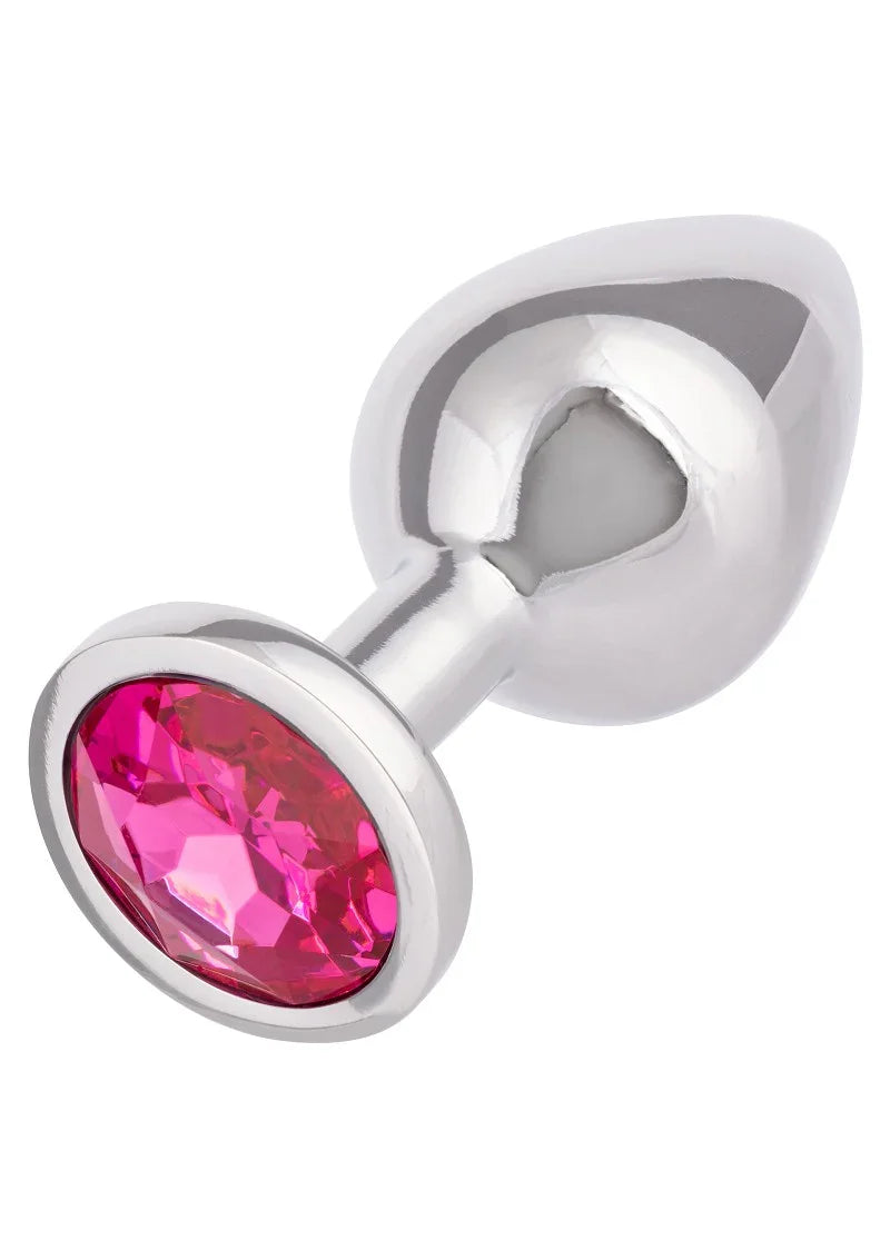 Jewel Large Rose Plug by CalExotics - Happytoys Sexshop: Toys for Feeling Happy & Easy 😊 - Discreet geleverd