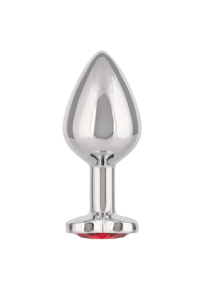 Jewel Large Ruby Heart Plug butplug by CalExotics - Happytoys Sexshop: Toys for Feeling Happy & Easy 😊 - Discreet geleverd