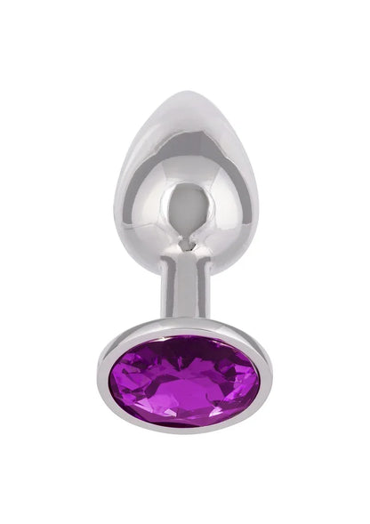 Jewel Small Amethyst Plug by CalExotics - Happytoys Sexshop: Toys for Feeling Happy & Easy 😊 - Discreet geleverd