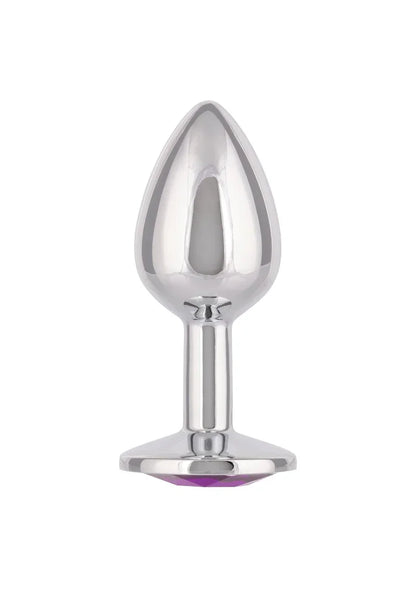 Jewel Small Amethyst Plug by CalExotics - Happytoys Sexshop: Toys for Feeling Happy & Easy 😊 - Discreet geleverd