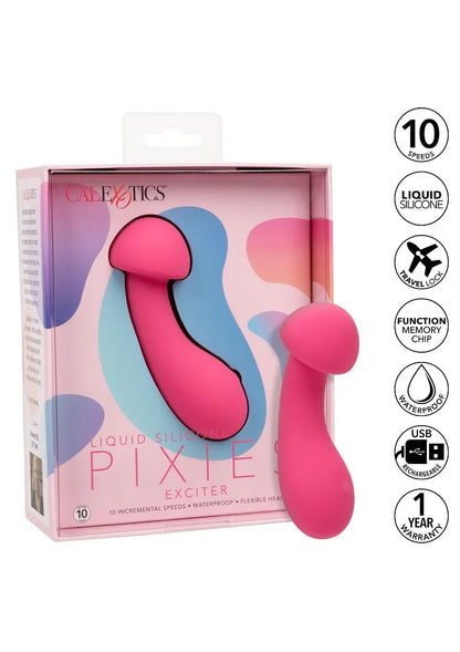 Liquid Silicone Pixies Exciter vibrator by CalExotics - Happytoys Sexshop: Toys for Feeling Happy & Easy 😊 - Discreet geleverd
