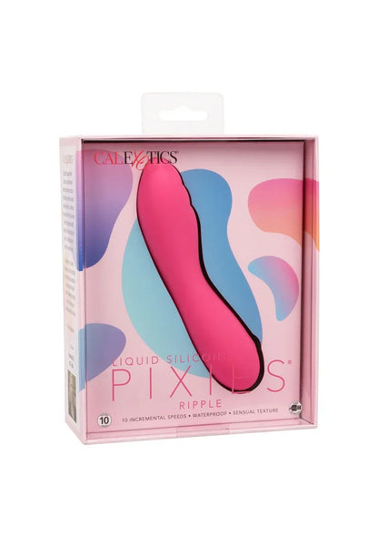 Liquid Silicone Pixies Ripple vibrator by CalExotics - Happytoys Sexshop: Toys for Feeling Happy & Easy 😊 - Discreet geleverd