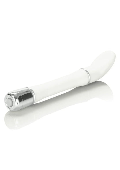 Lulu Satin Scoop designvibrator (white) by CalExotics - Happytoys Sexshop: Toys for Feeling Happy & Easy 😊 - Discreet geleverd