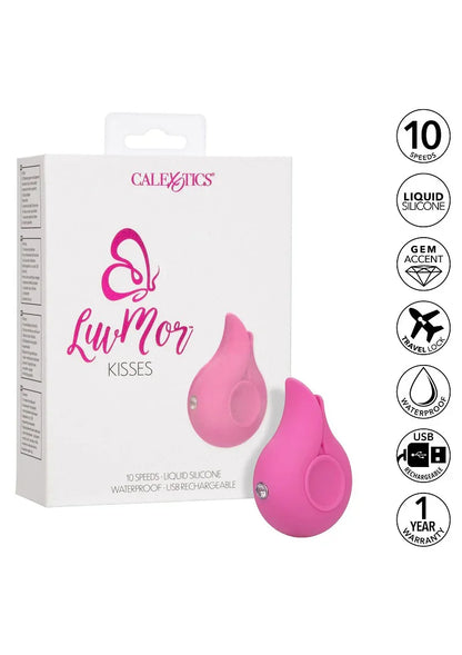 LuvMor Kisses Vinger vibrator by CalExotics - Happytoys Sexshop: Toys for Feeling Happy & Easy 😊 - Discreet geleverd