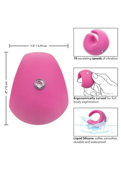 LuvMor 'O's vinger vibrator by CalExotics - Happytoys Sexshop: Toys for Feeling Happy & Easy 😊 - Discreet geleverd