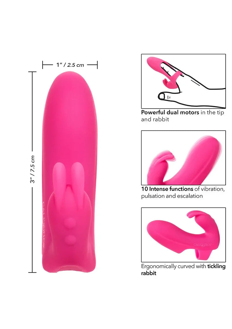 ♂ ♀ CalExotics Mini Marvels Silicone Marvelous Arouser vibrator - Happytoys Sexshop: Toys for Feeling Happy & Easy 😊 - Discreet geleverd