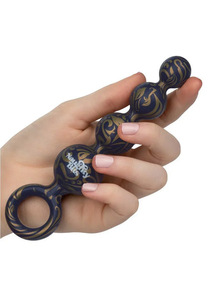 ♀ CalExotics Naughty Bits Butt Balls Silicone Booty Beads - Happytoys Sexshop: Toys for Feeling Happy & Easy 😊 - Discreet geleverd