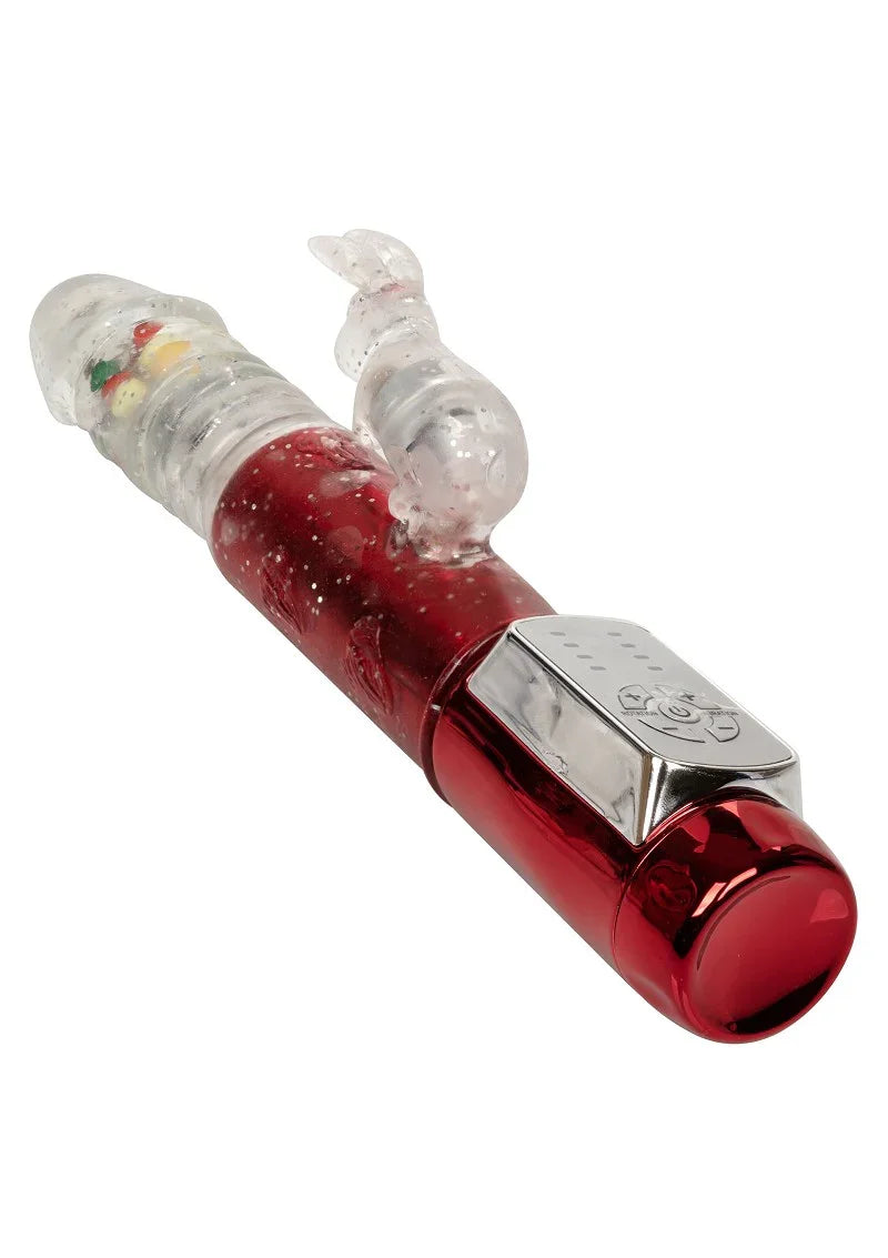 Naughty Bits Cumball Machine Thrusting Jack Rabbit Vibrator by CalExotics - Happytoys Sexshop: Toys for Feeling Happy & Easy 😊 - Discreet geleverd