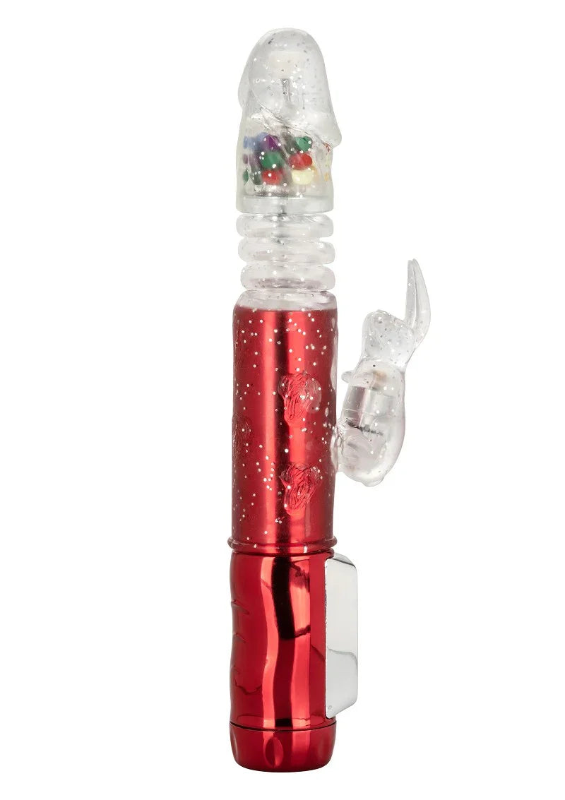 Naughty Bits Cumball Machine Thrusting Jack Rabbit Vibrator by CalExotics - Happytoys Sexshop: Toys for Feeling Happy & Easy 😊 - Discreet geleverd