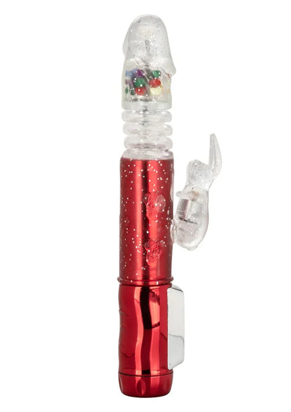 Naughty Bits Cumball Machine Thrusting Jack Rabbit Vibrator by CalExotics - Happytoys Sexshop: Toys for Feeling Happy & Easy 😊 - Discreet geleverd