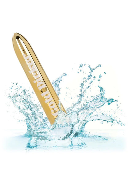 ♀ CalExotics Naughty Bits Gold Dicker Persoonlijke vibrator - Happytoys Sexshop: Toys for Feeling Happy & Easy 😊 - Discreet geleverd