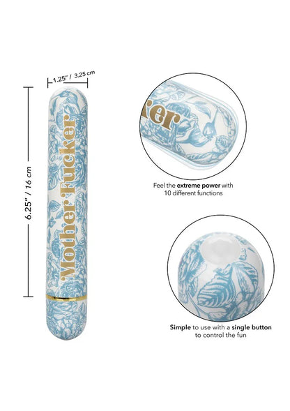 CalExotics Naughty Bits Mother Fucker Personal Vibrator - Happytoys Sexshop: Toys for Feeling Happy & Easy 😊 - Discreet geleverd