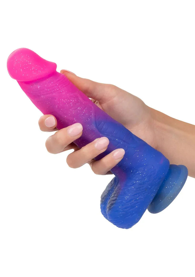 Naughty Bits Ombré Hombre XL Vibrating Dildo by CalExotics - Happytoys Sexshop: Toys for Feeling Happy & Easy 😊 - Discreet geleverd