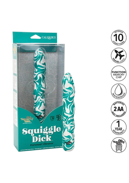 ♀ CalExotics Naughty Bits Squiggle Dick Persoonlijke Vibrator - Happytoys Sexshop: Toys for Feeling Happy & Easy 😊 - Discreet geleverd