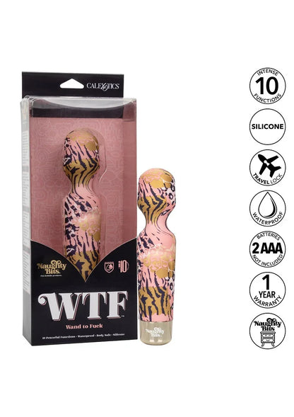 ♀ CalExotics Naughty Bits WTF Wand To Fuck - Happytoys Sexshop: Toys for Feeling Happy & Easy 😊 - Discreet geleverd