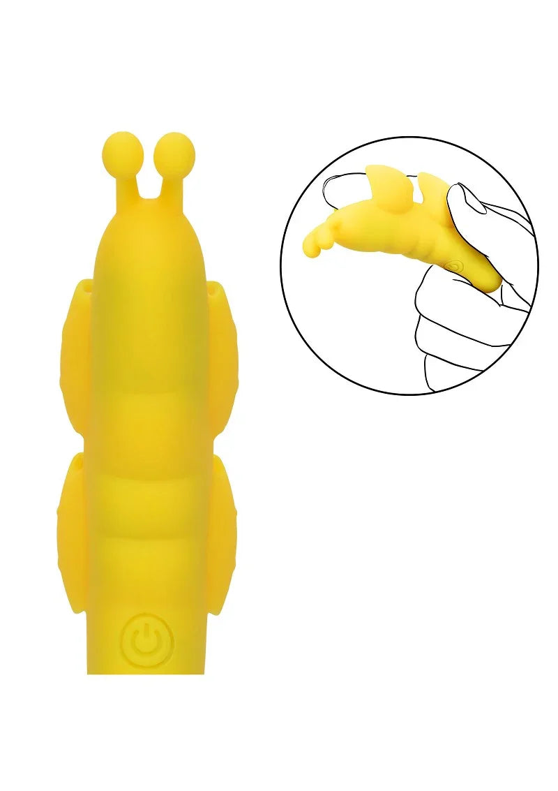 Neon Vibes The Butterfly Vibe by CalExotics - Happytoys Sexshop: Toys for Feeling Happy & Easy 😊 - Discreet geleverd