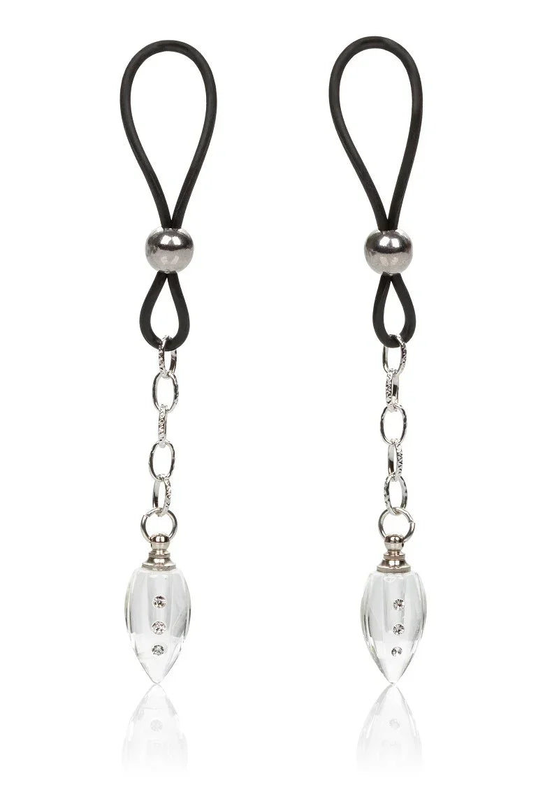 Bestel: Nipple Jewel Crystal Teardrop by CalExotics - bij Happytoys: de erotische sex webshop | liever Happy dan Easy ⭐⭐⭐⭐⭐