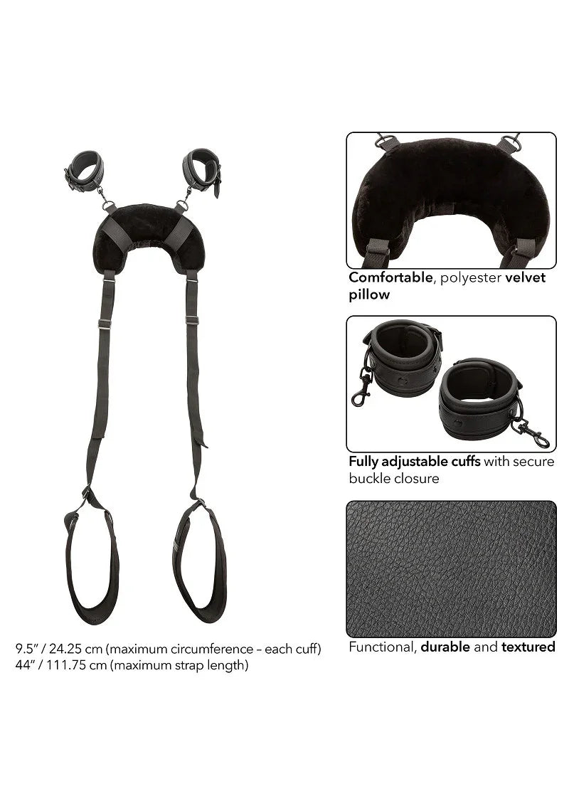 Nocturnal Position Strap with Pillow by CalExotics - Happytoys Sexshop: Toys for Feeling Happy & Easy 😊 - Discreet geleverd