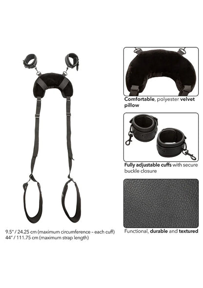 Nocturnal Position Strap with Pillow by CalExotics - Happytoys Sexshop: Toys for Feeling Happy & Easy 😊 - Discreet geleverd