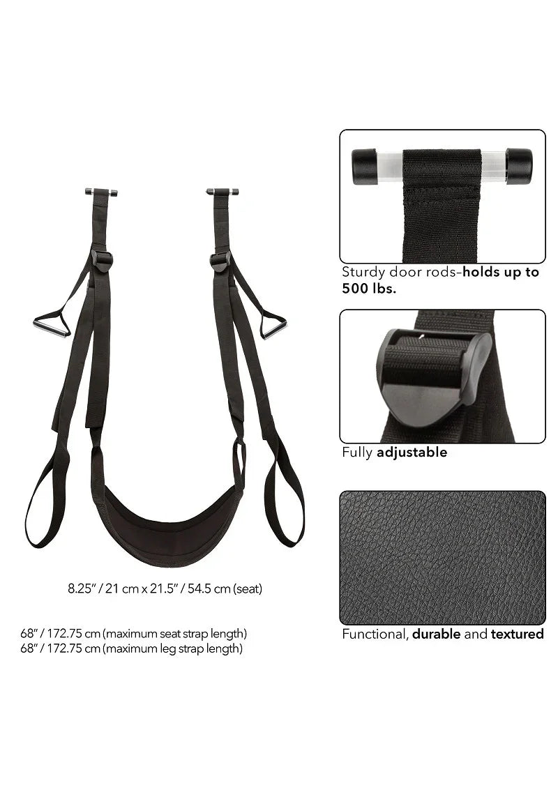 Nocturnal Sex Swing by CalExotics - Happytoys Sexshop: Toys for Feeling Happy & Easy 😊 - Discreet geleverd