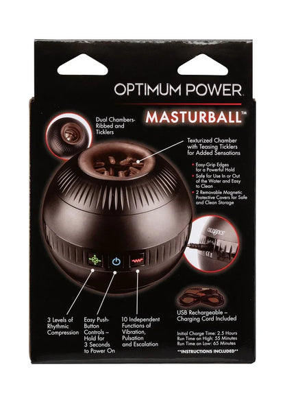 ♂ CalExotics Optimum Power Masturball - Happytoys Sexshop: Toys for Feeling Happy & Easy 😊 - Discreet geleverd