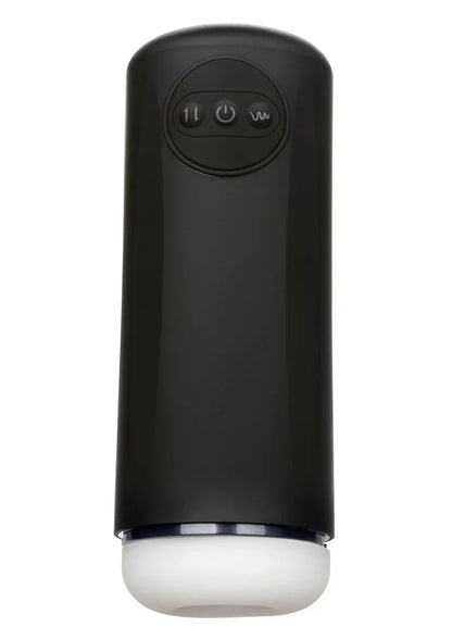 Optimum Power Vibrating and Thrusting Stroker by CalExotics - Happytoys Sexshop: Toys for Feeling Happy & Easy 😊 - Discreet geleverd