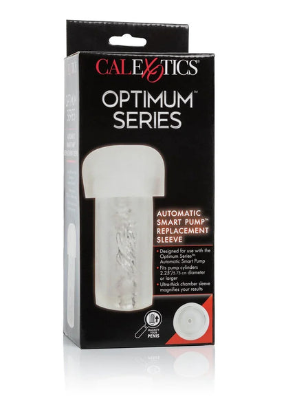 Optimum Series Automatic Smart Pump Replacement Sleeve by CalExotics - Happytoys Sexshop: Toys for Feeling Happy & Easy 😊 - Discreet geleverd