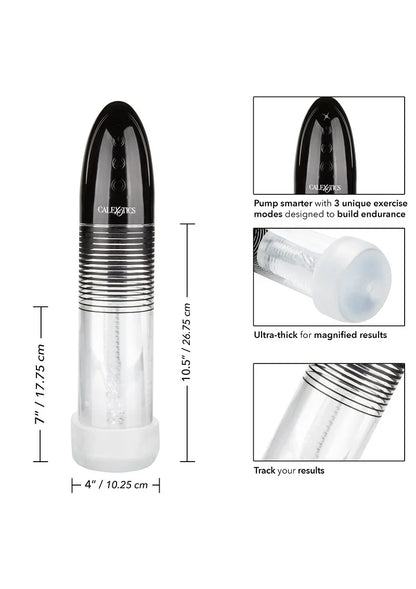 Optimum Series Executive Automatic Smart Pump by CalExotics - Happytoys Sexshop: Toys for Feeling Happy & Easy 😊 - Discreet geleverd
