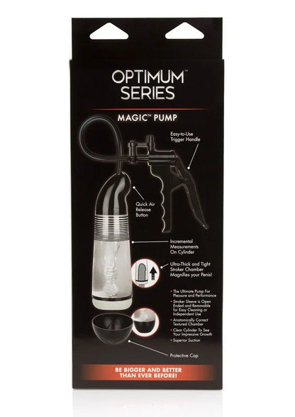 Optimum Series Magic Pump by CalExotics - Happytoys Sexshop: Toys for Feeling Happy & Easy 😊 - Discreet geleverd