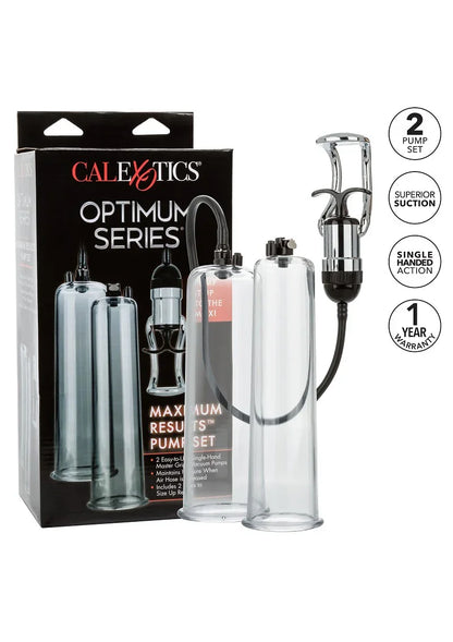 Optimum Series Maximum Results Pump Set by Calexotics - Happytoys Sexshop: Toys for Feeling Happy & Easy 😊 - Discreet geleverd
