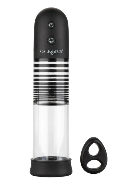 ♂ CalExotics Optimum Series Rechargeable EZ Pump Kit - Happytoys Sexshop: Toys for Feeling Happy & Easy 😊 - Discreet geleverd